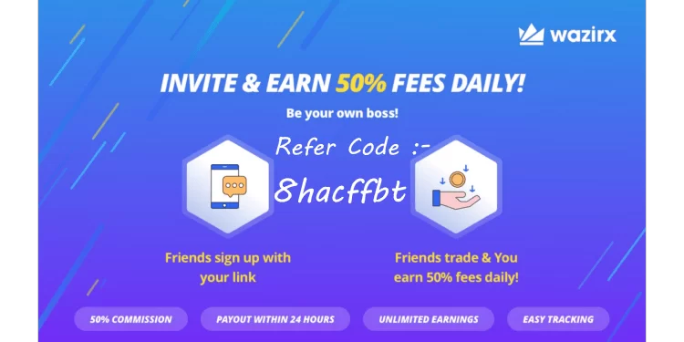 Wazirx Referral Code